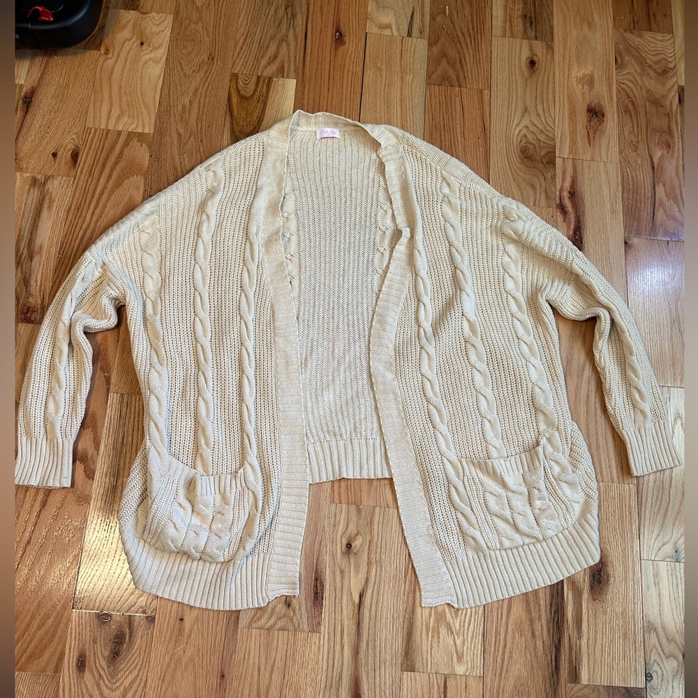 Pink Lily Cardigan